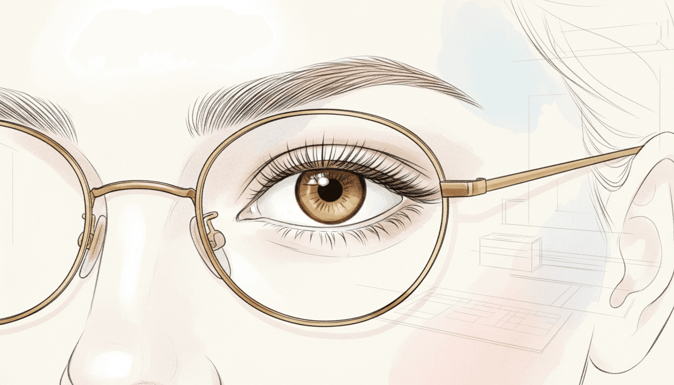 Ligne sourcil lunettes : le secret d'un visagisme optique réussi